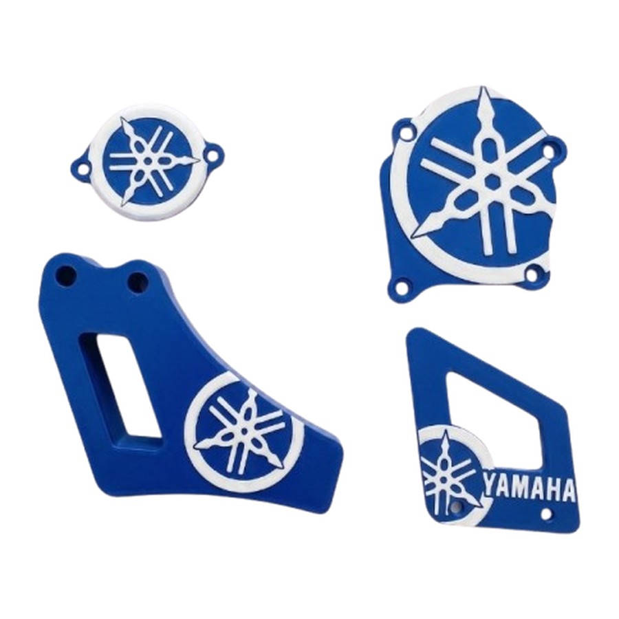 Kit 4 Tampas Yamaha DTR125 — azul