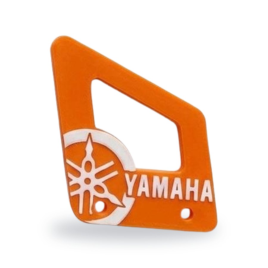 Proteção da Bomba de Travão Traseiro Yamaha DTR125 — laranja