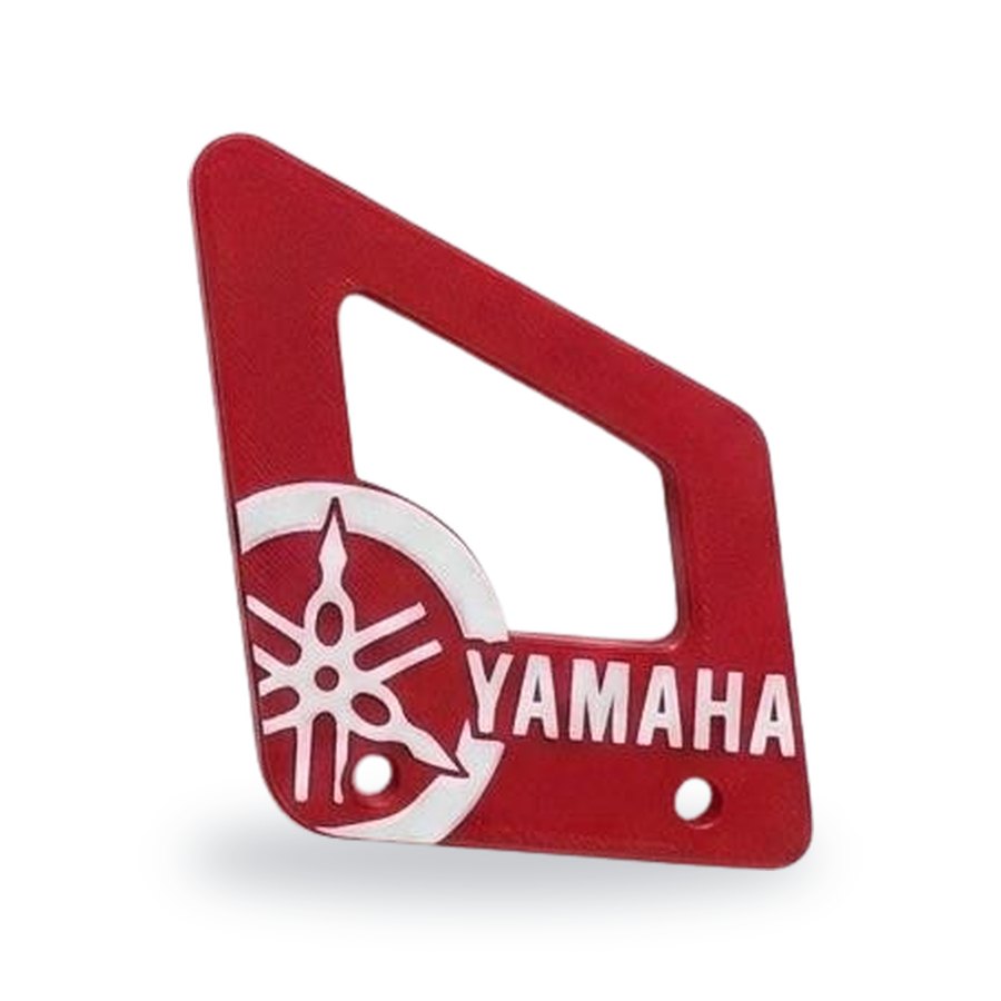 Proteção da Bomba de Travão Traseiro Yamaha DTR125 — vermelha