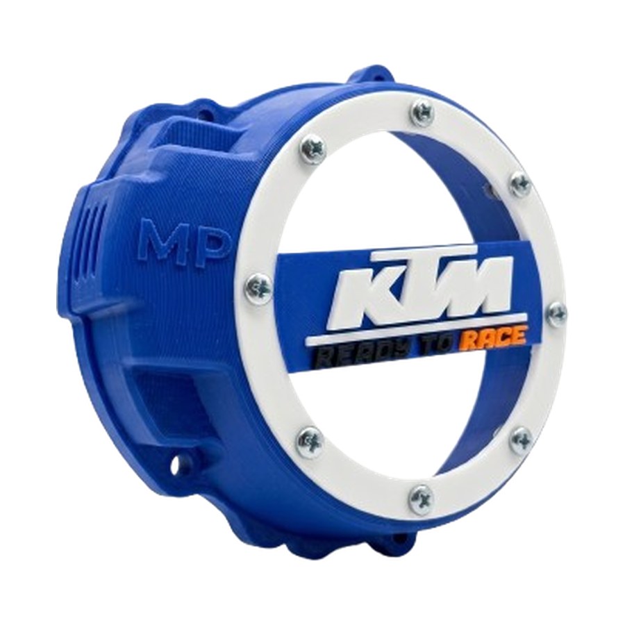 Tampa KTM 125 EXC & SX — perspetiva lateral