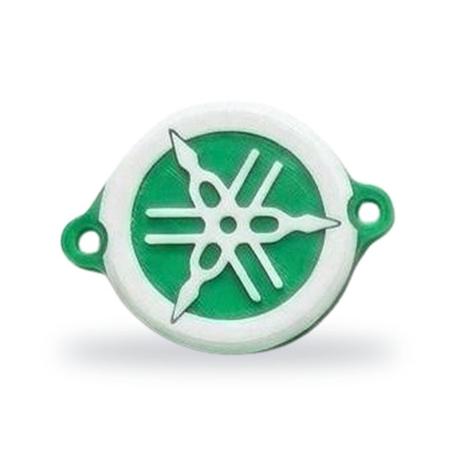 Tampa de Válvula de Escape Yamaha DTR125 — verde
